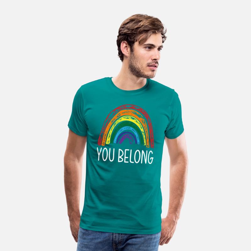 You Belong LGBTQ Rainbow Pride