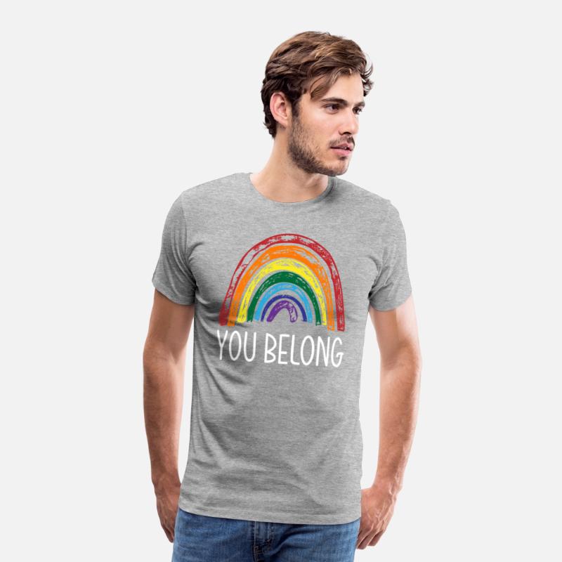 You Belong LGBTQ Rainbow Pride
