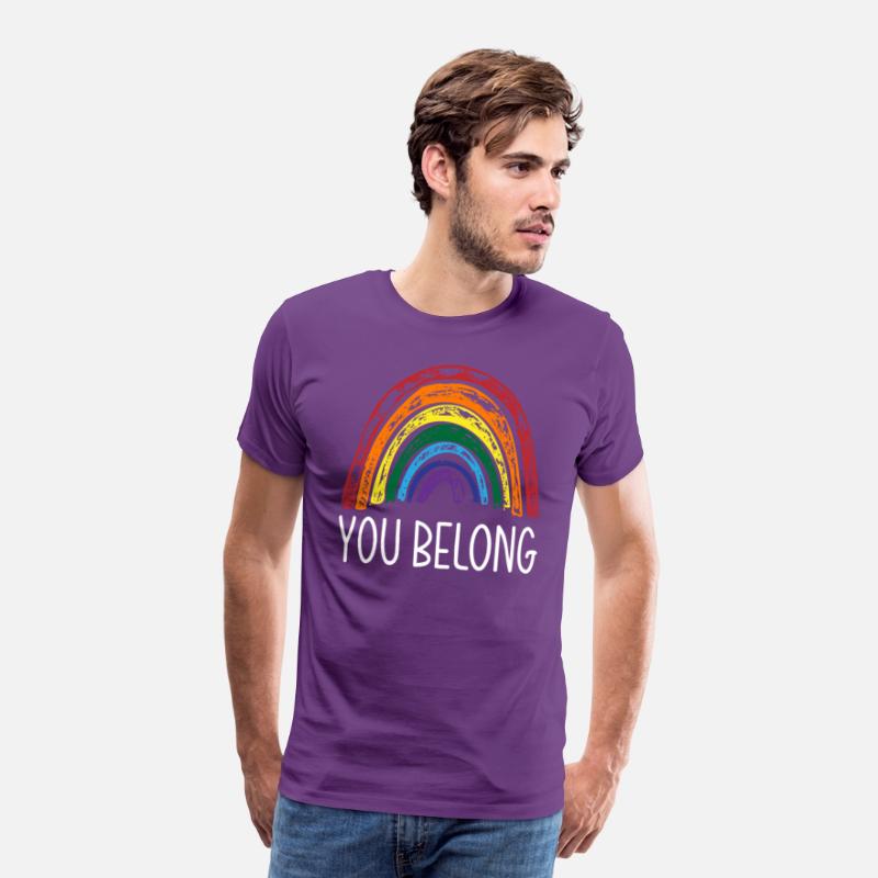 You Belong LGBTQ Rainbow Pride