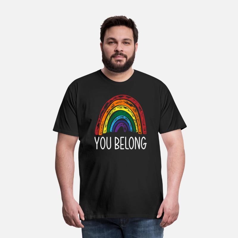 You Belong LGBTQ Rainbow Pride