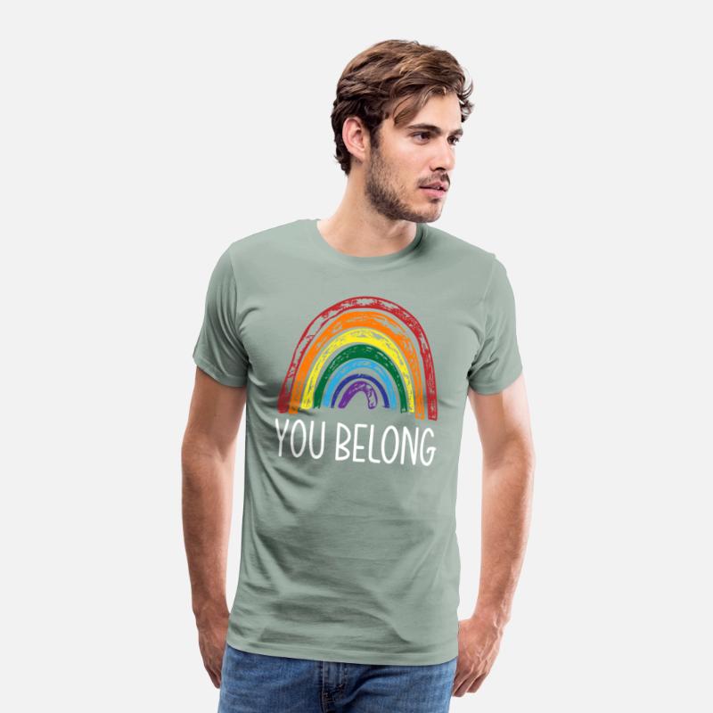 You Belong LGBTQ Rainbow Pride