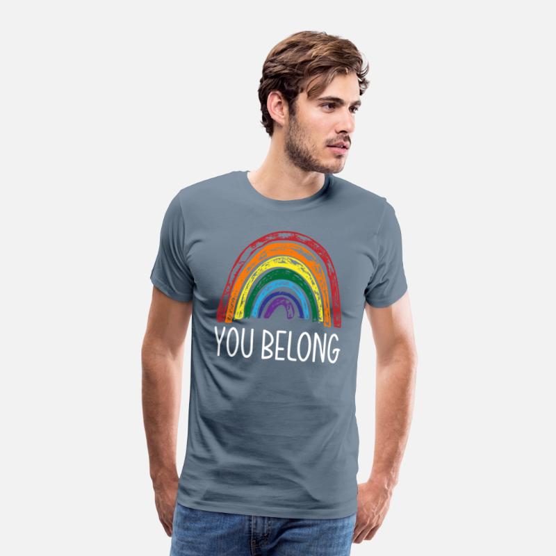 You Belong LGBTQ Rainbow Pride