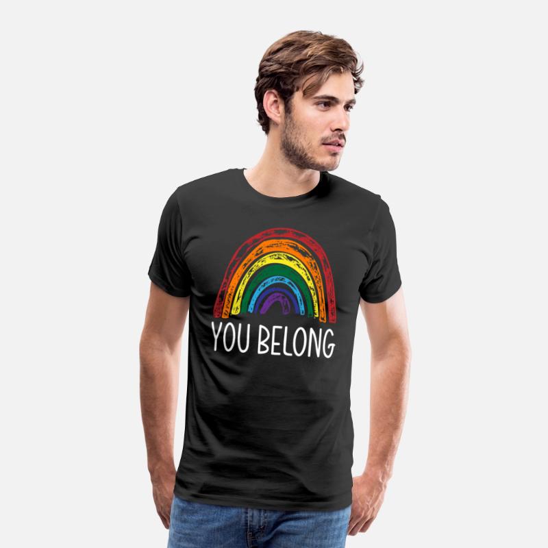 You Belong LGBTQ Rainbow Pride