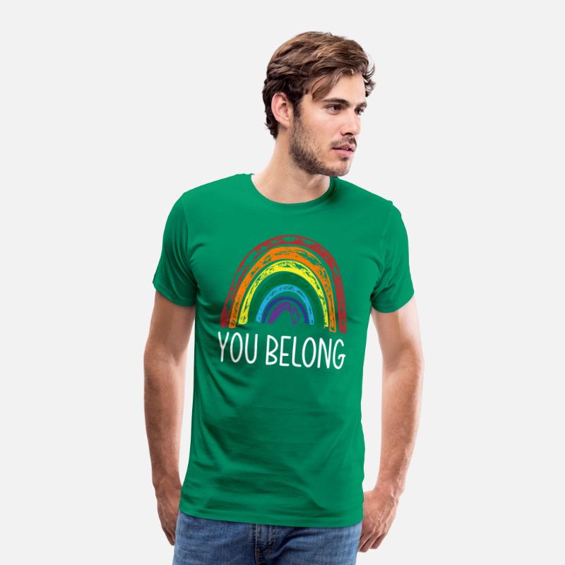 You Belong LGBTQ Rainbow Pride