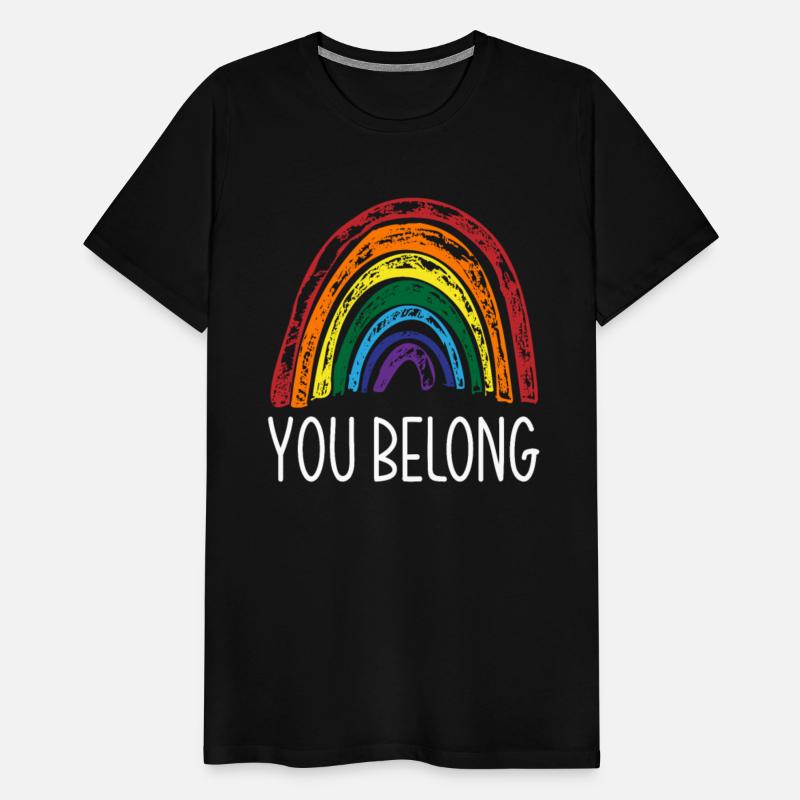 You Belong LGBTQ Rainbow Pride