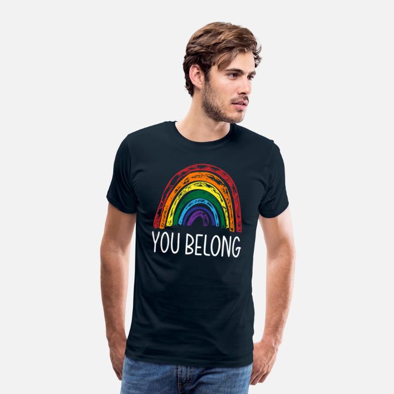 You Belong LGBTQ Rainbow Pride