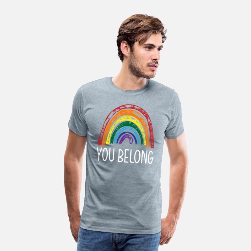 You Belong LGBTQ Rainbow Pride