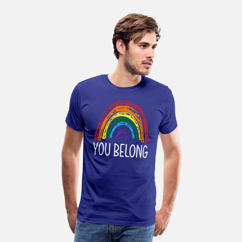 You Belong LGBTQ Rainbow Pride
