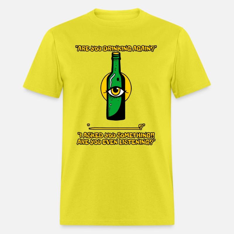 your partner or wife with you - drinking beer