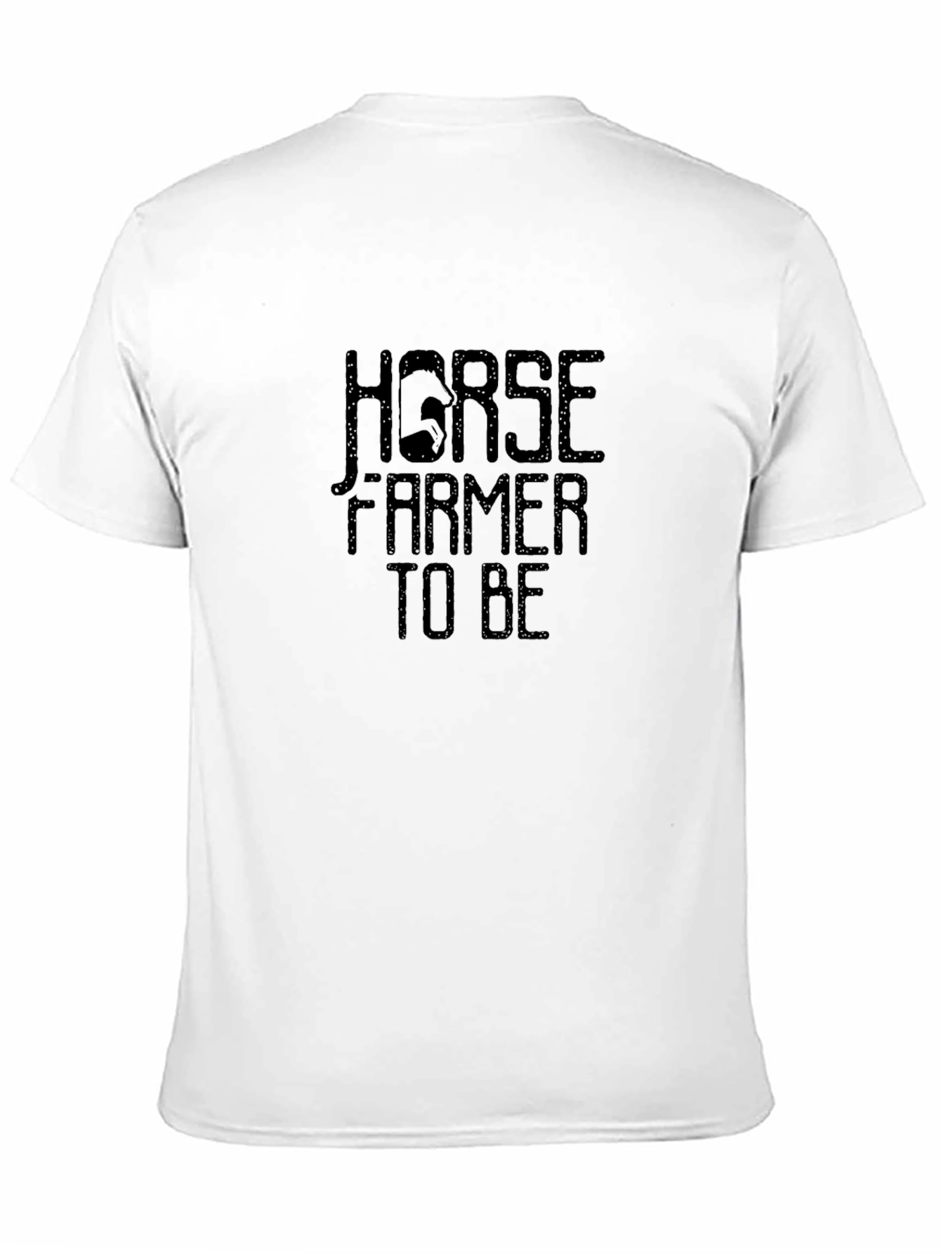Horse Farmer To Be - Black T-Shirt
