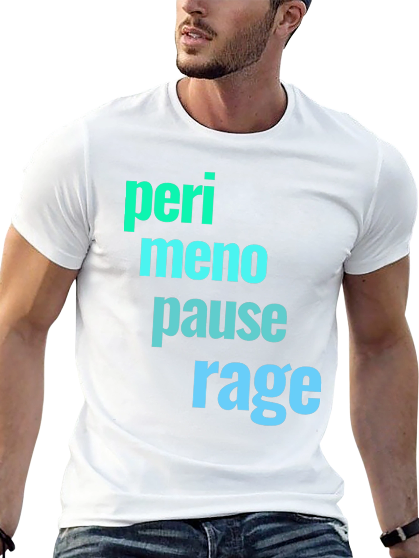 Perimenopause Rage Black Graphic Tee