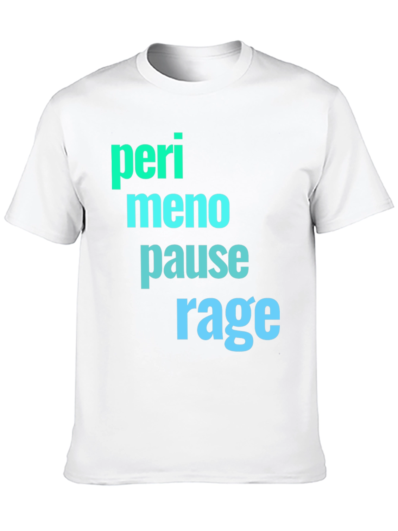 Perimenopause Rage Black Graphic Tee