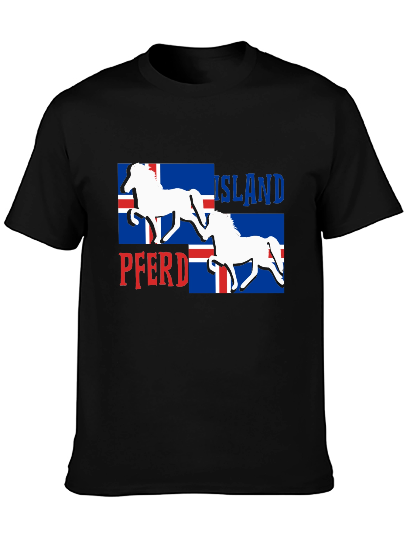 Icelandic Horse T-Shirt - Island Pferd Graphic Tee