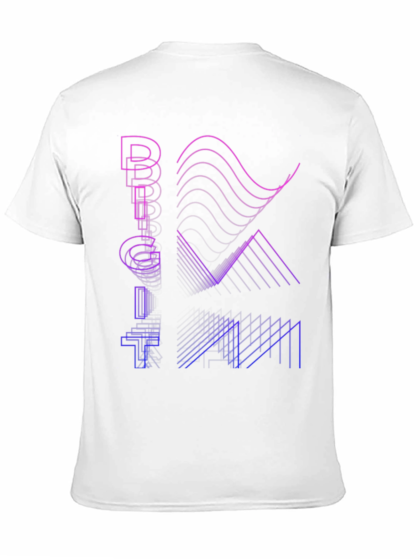 Retro Graphic T-Shirt - Big Data Design