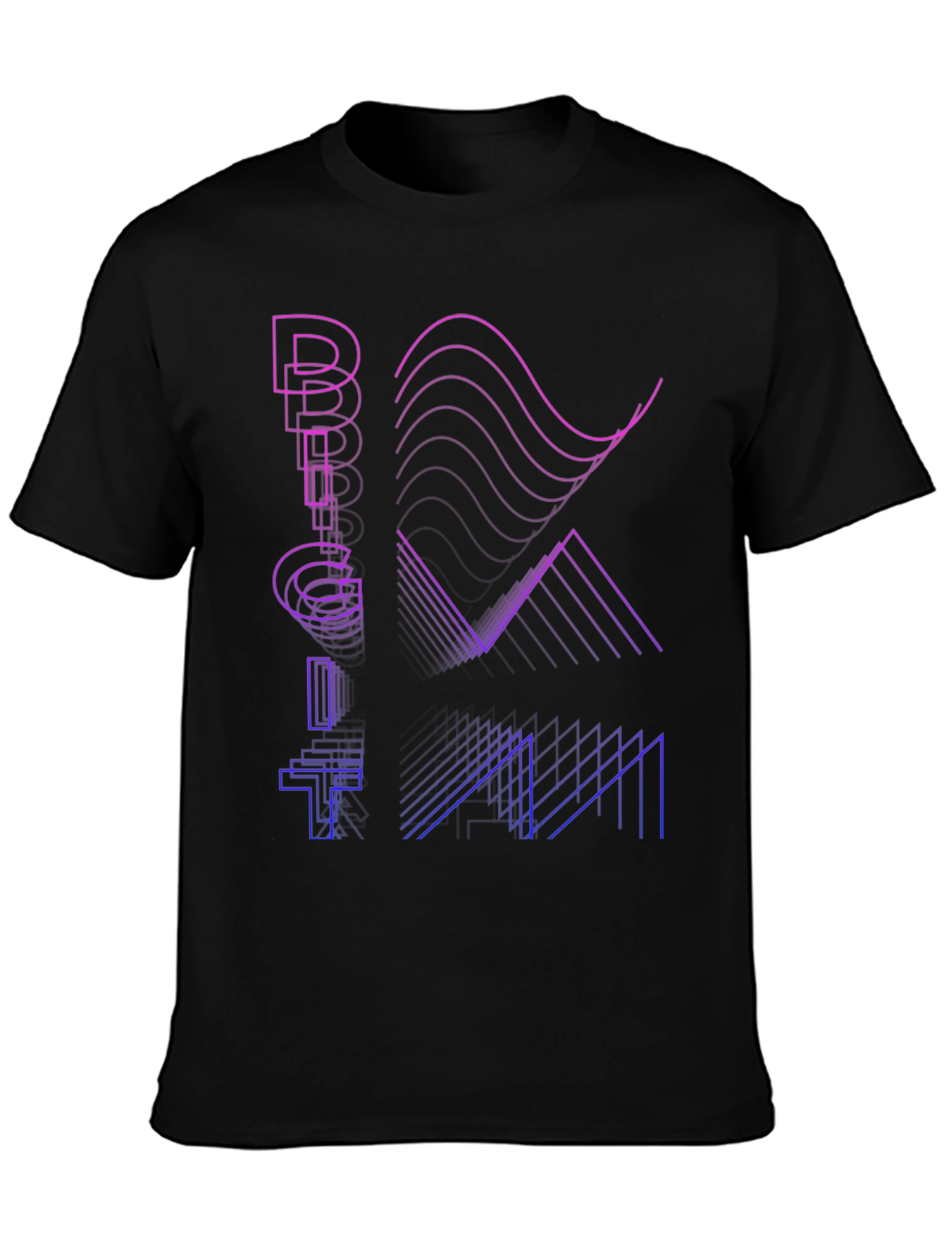 Retro Graphic T-Shirt - Big Data Design