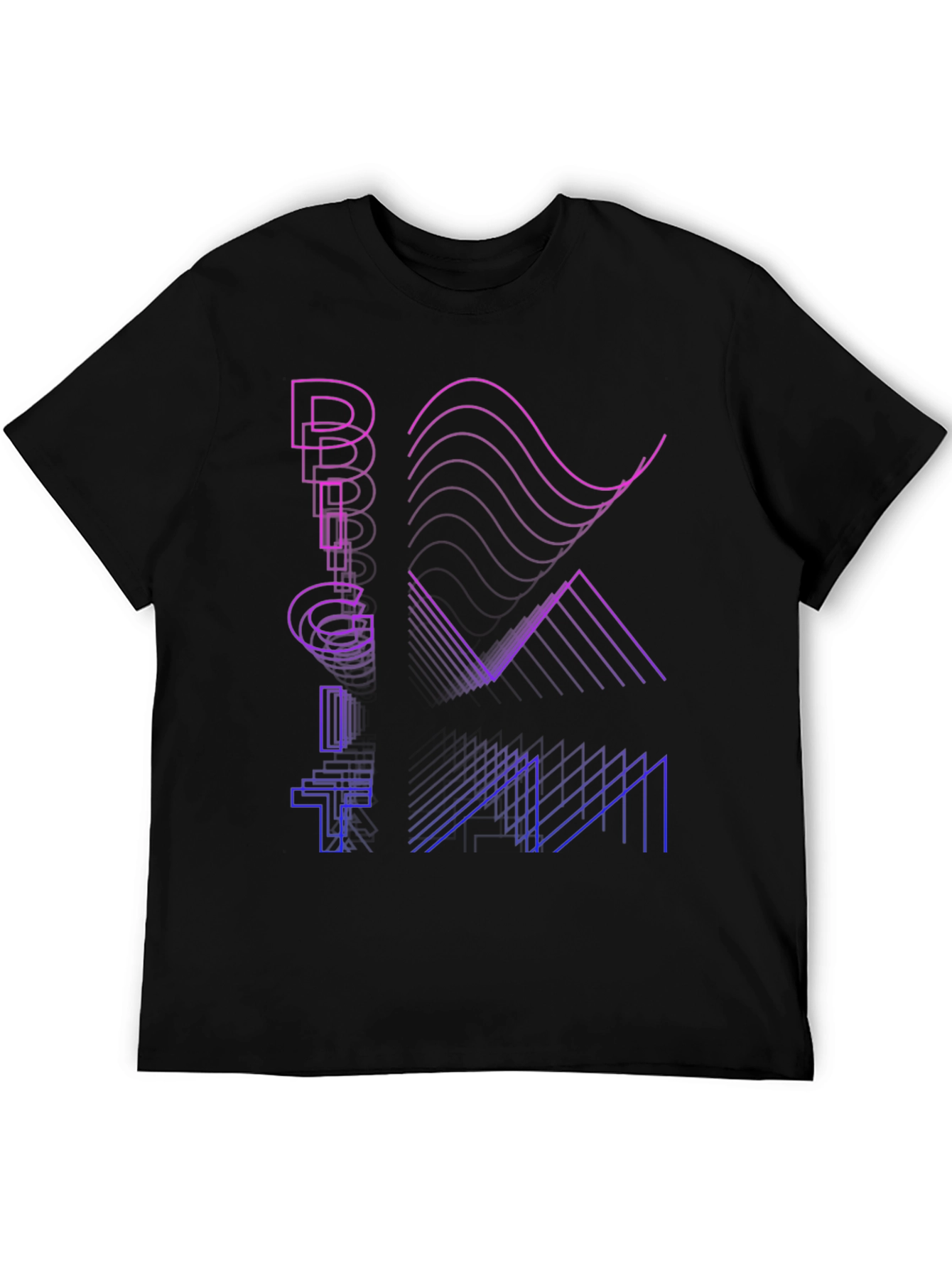 Retro Graphic T-Shirt - Big Data Design