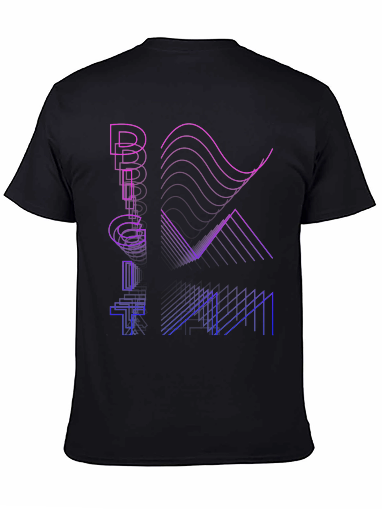 Retro Graphic T-Shirt - Big Data Design