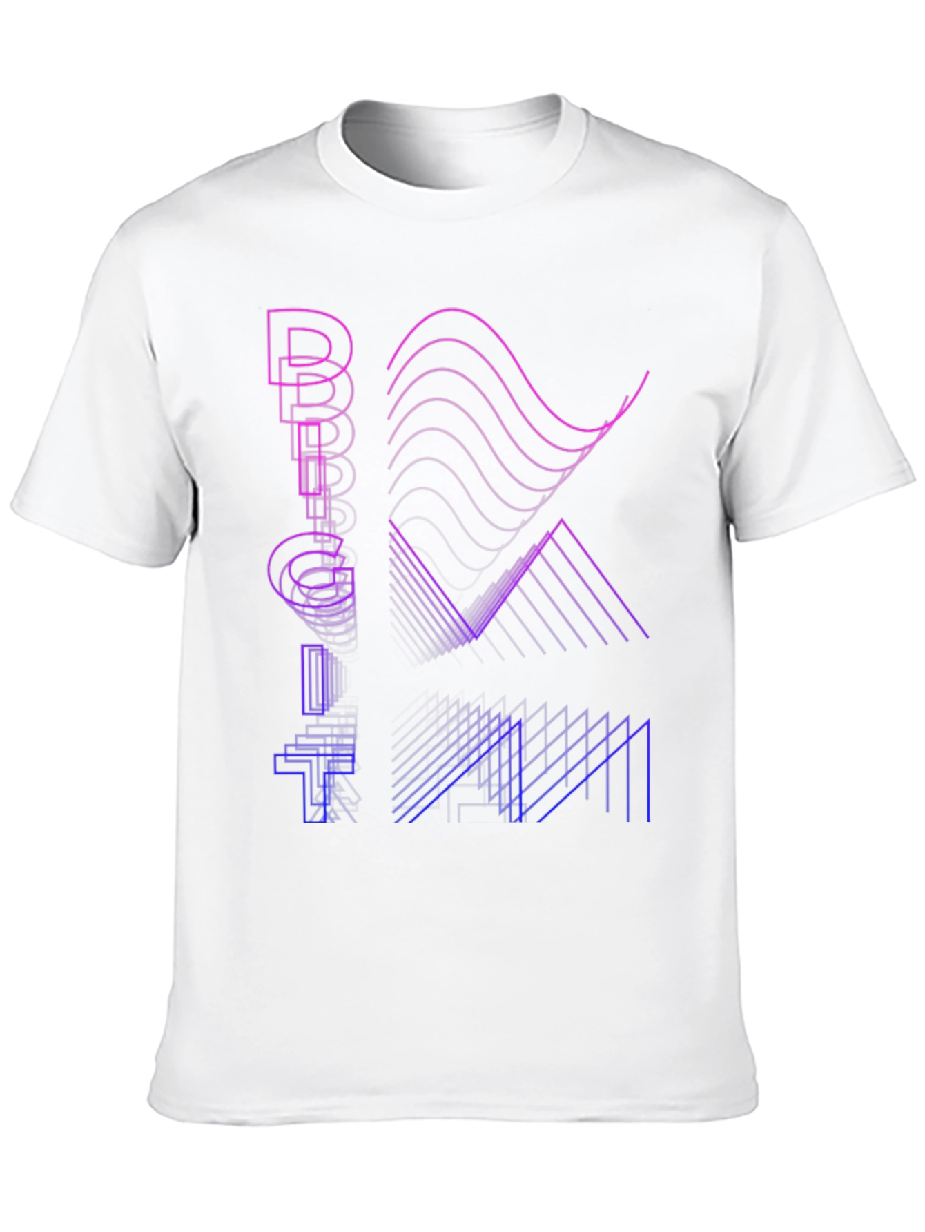 Retro Graphic T-Shirt - Big Data Design