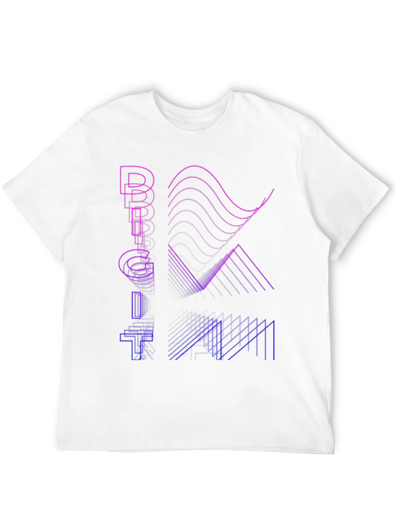 Retro Graphic T-Shirt - Big Data Design