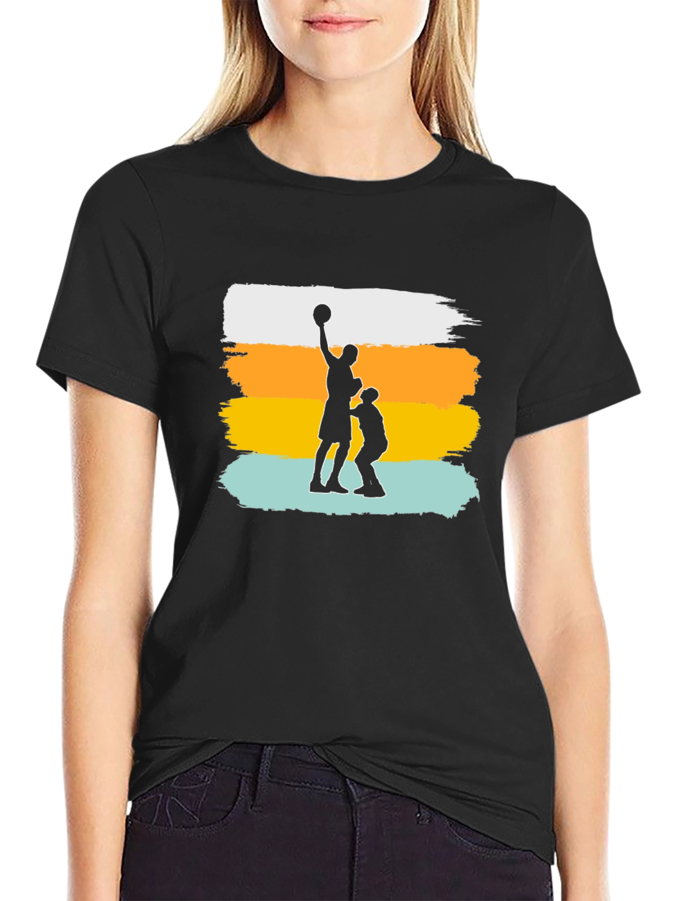 Basketball Silhouette T-Shirt