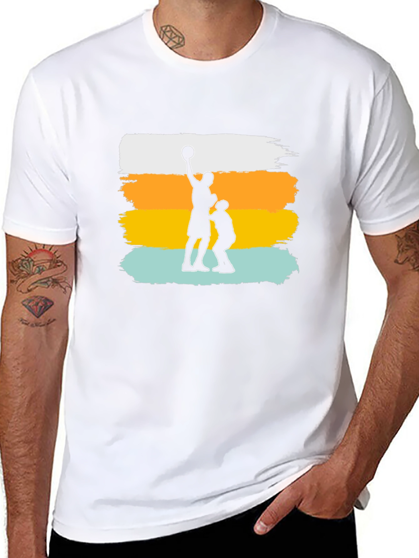 Basketball Silhouette T-Shirt