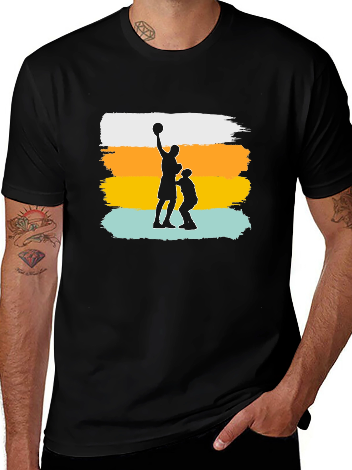 Basketball Silhouette T-Shirt