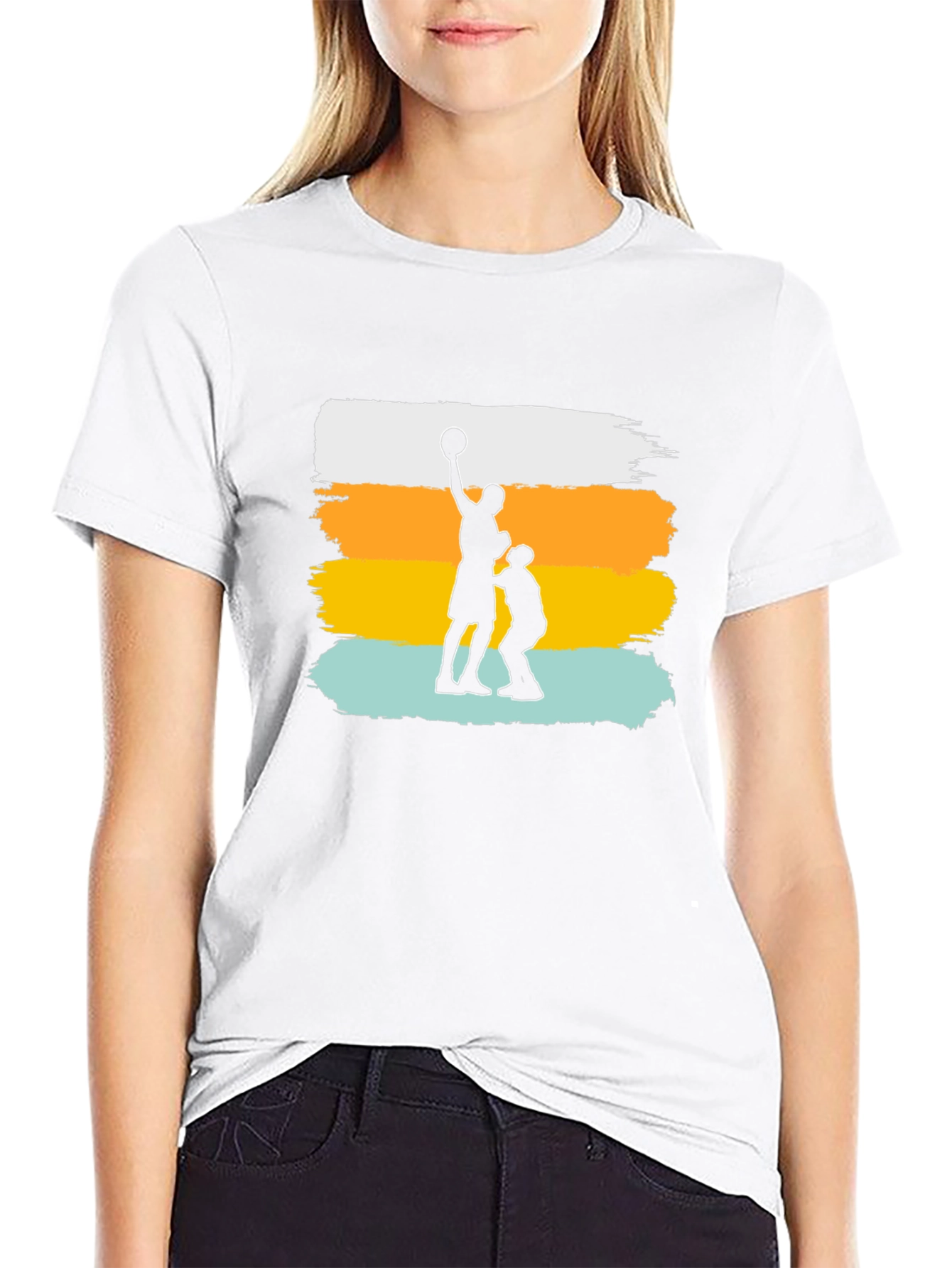 Basketball Silhouette T-Shirt