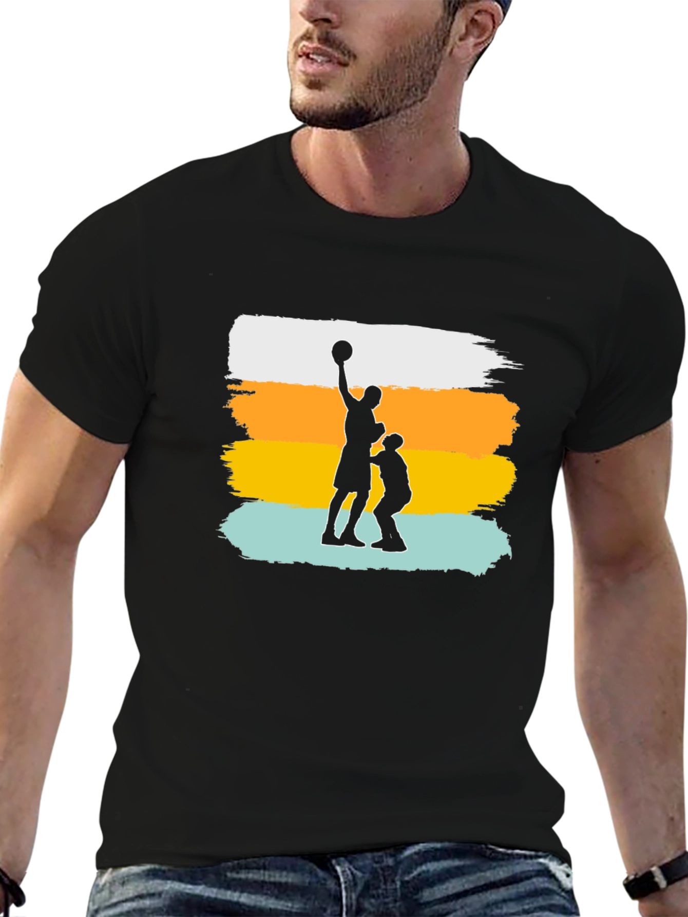 Basketball Silhouette T-Shirt