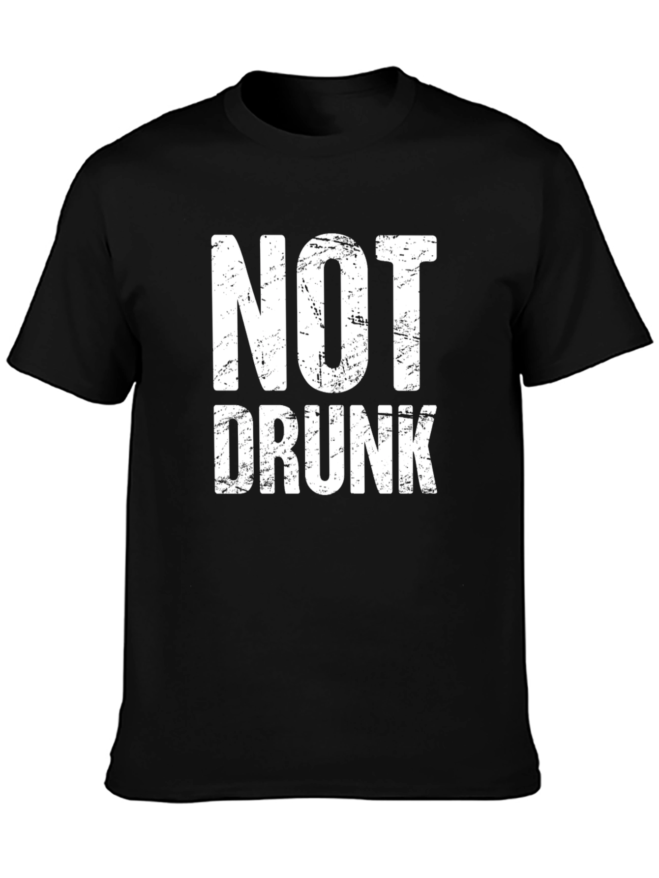 Not Drunk Graphic Tee - Black
