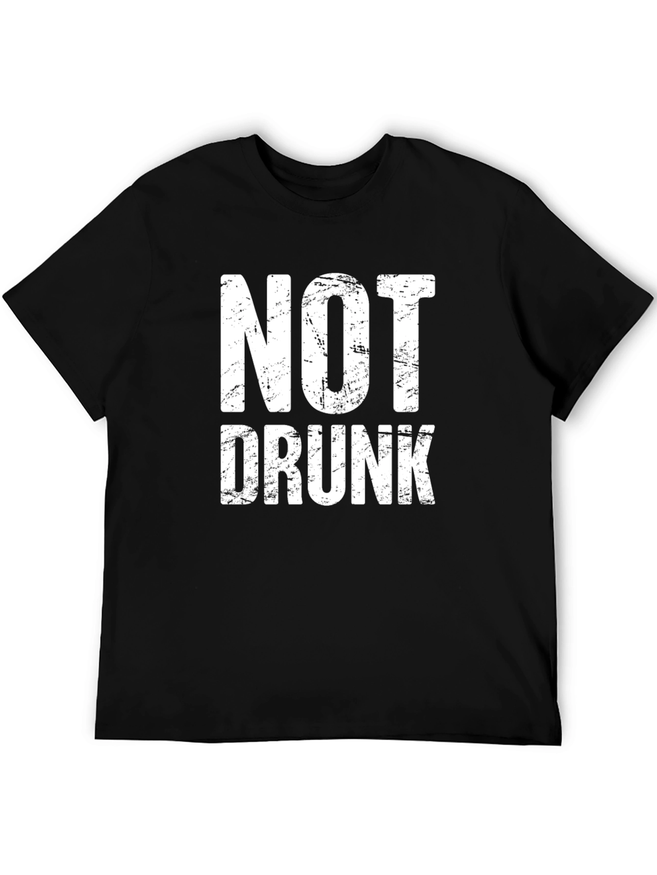 Not Drunk Graphic Tee - Black