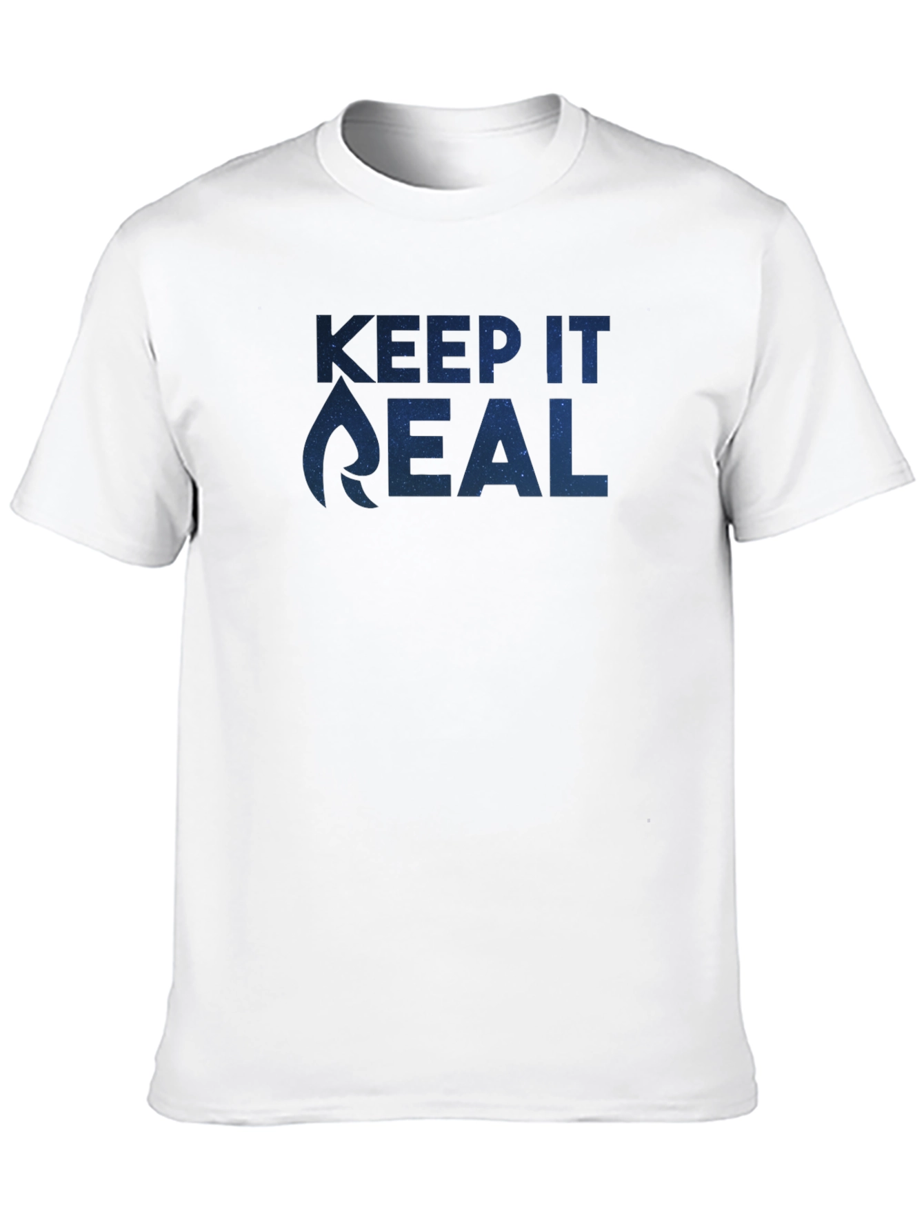 Keep It Real Graphic Tee - Trendy T-Shirt