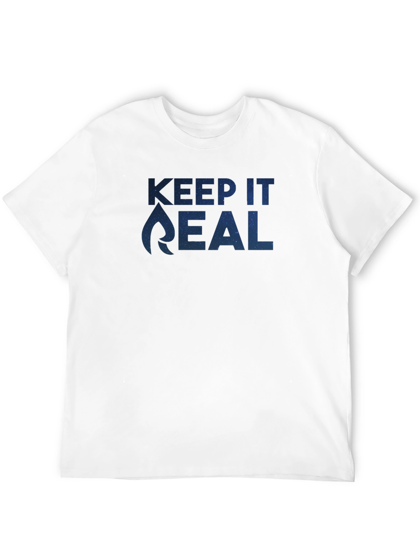 Keep It Real Graphic Tee - Trendy T-Shirt