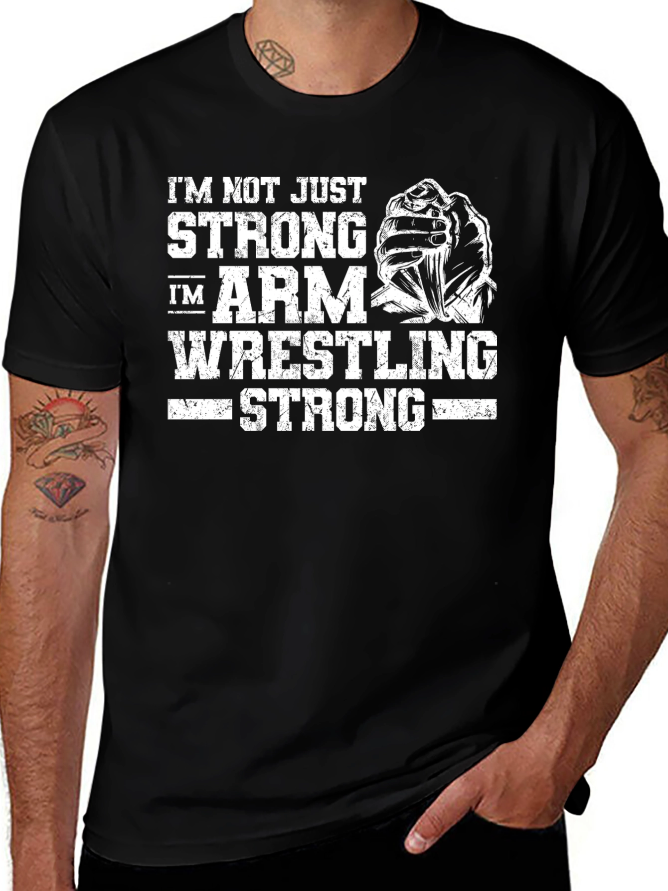 Arm Wrestling Strong T-Shirt