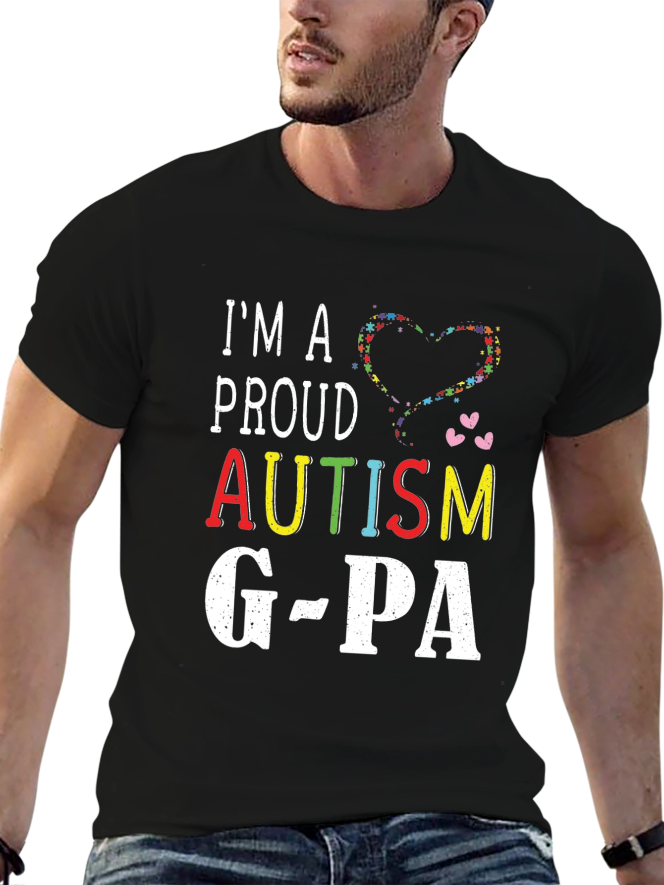 Proud Autism G-Pa T-Shirt