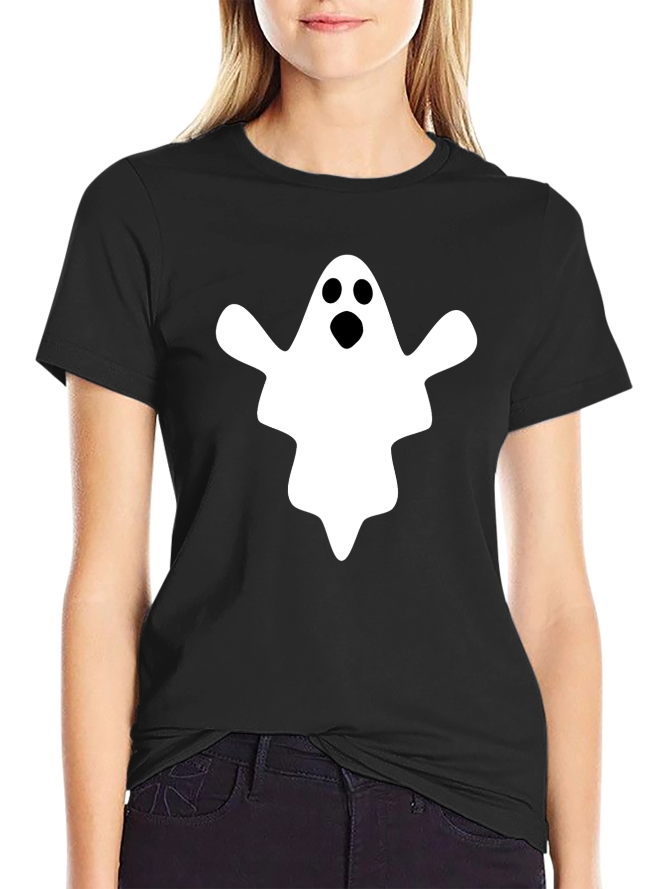 Halloween Ghost T-Shirt - Spooky Season Tee