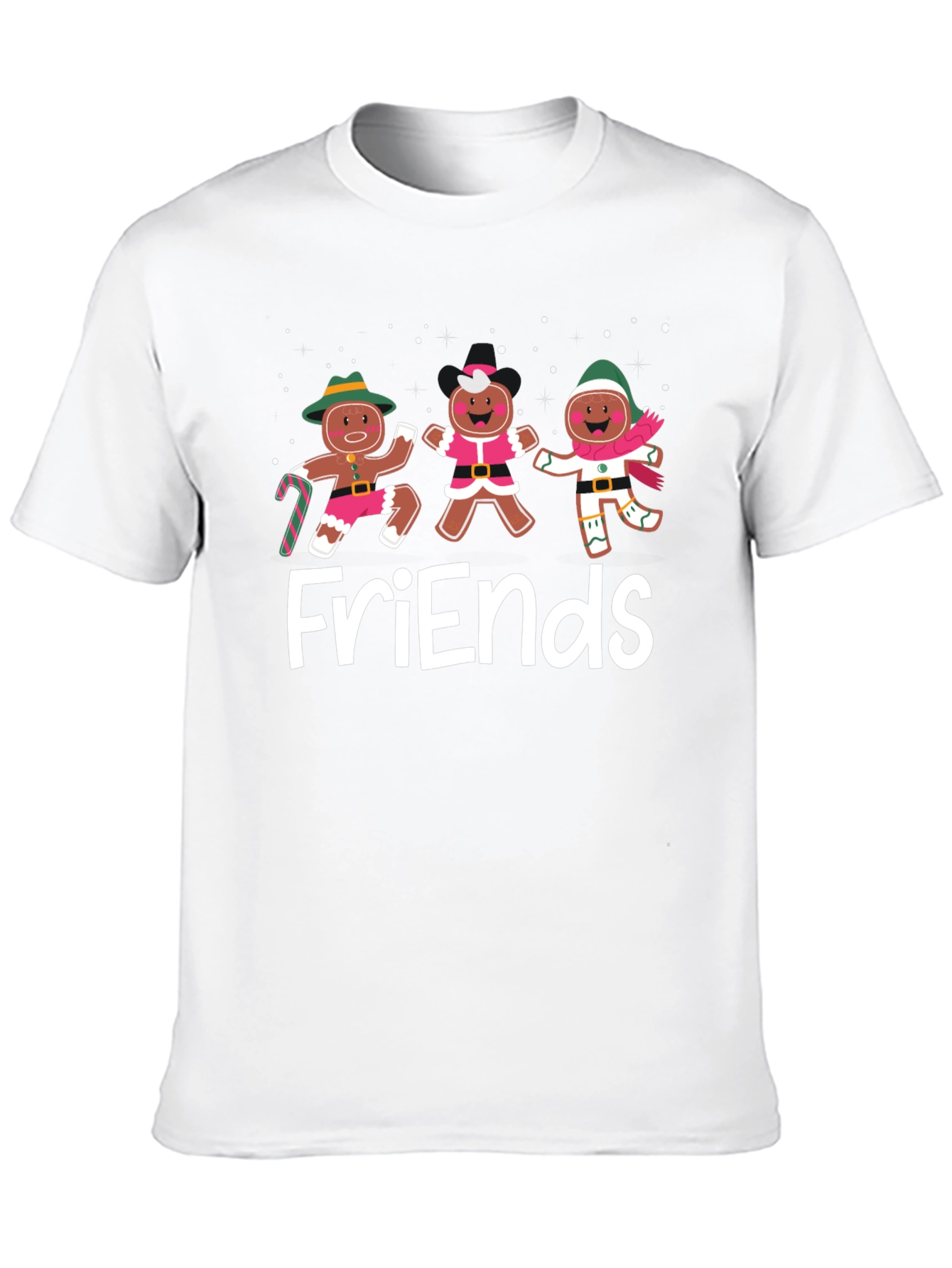 Friends Gingerbread Holiday T-Shirt