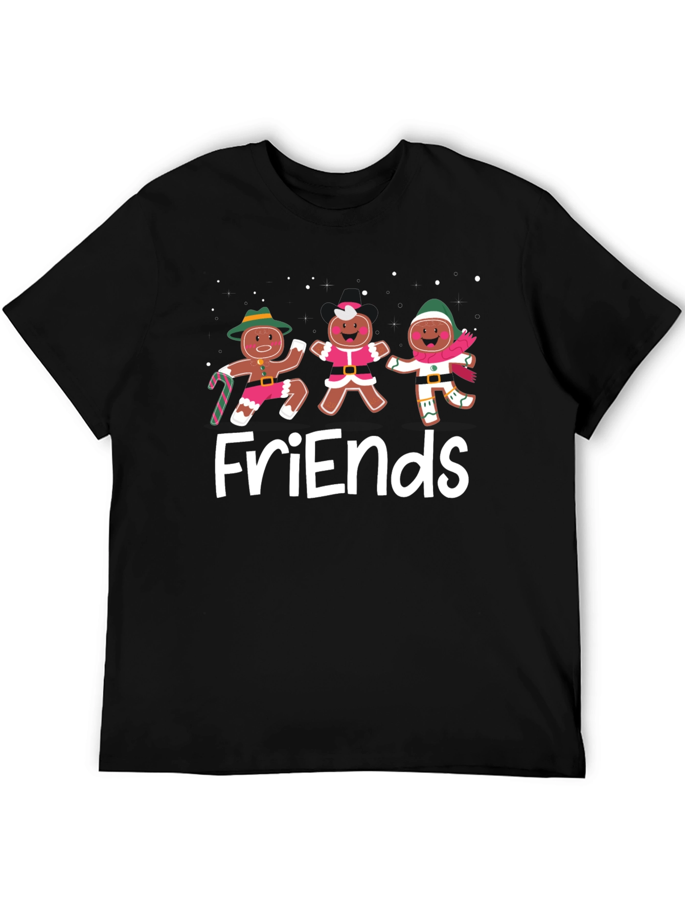 Friends Gingerbread Holiday T-Shirt