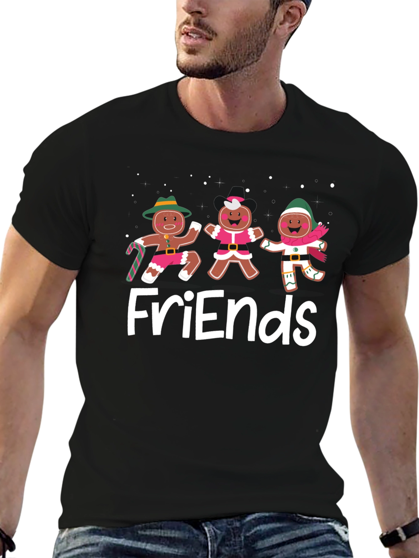 Friends Gingerbread Holiday T-Shirt