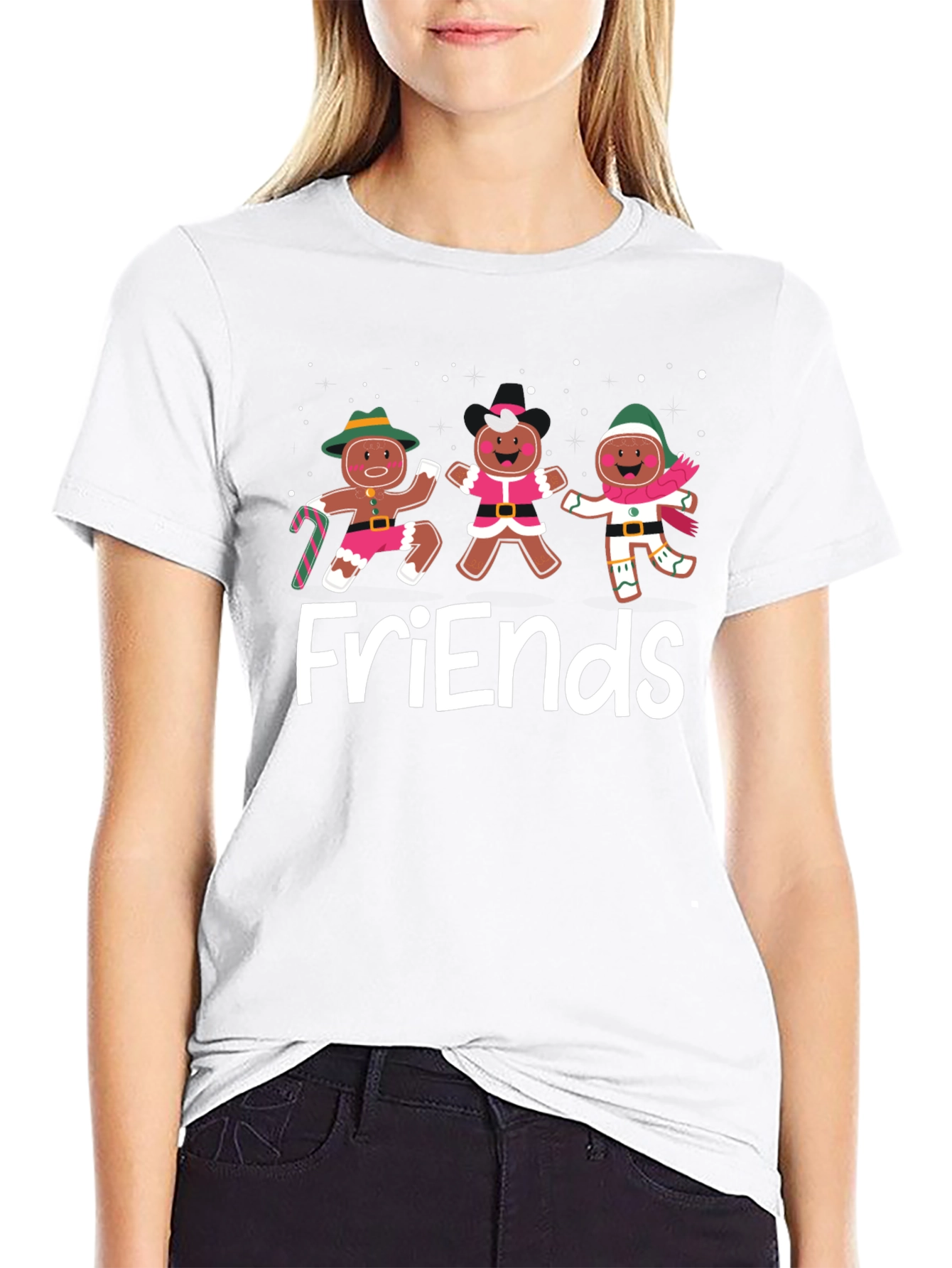 Friends Gingerbread Holiday T-Shirt