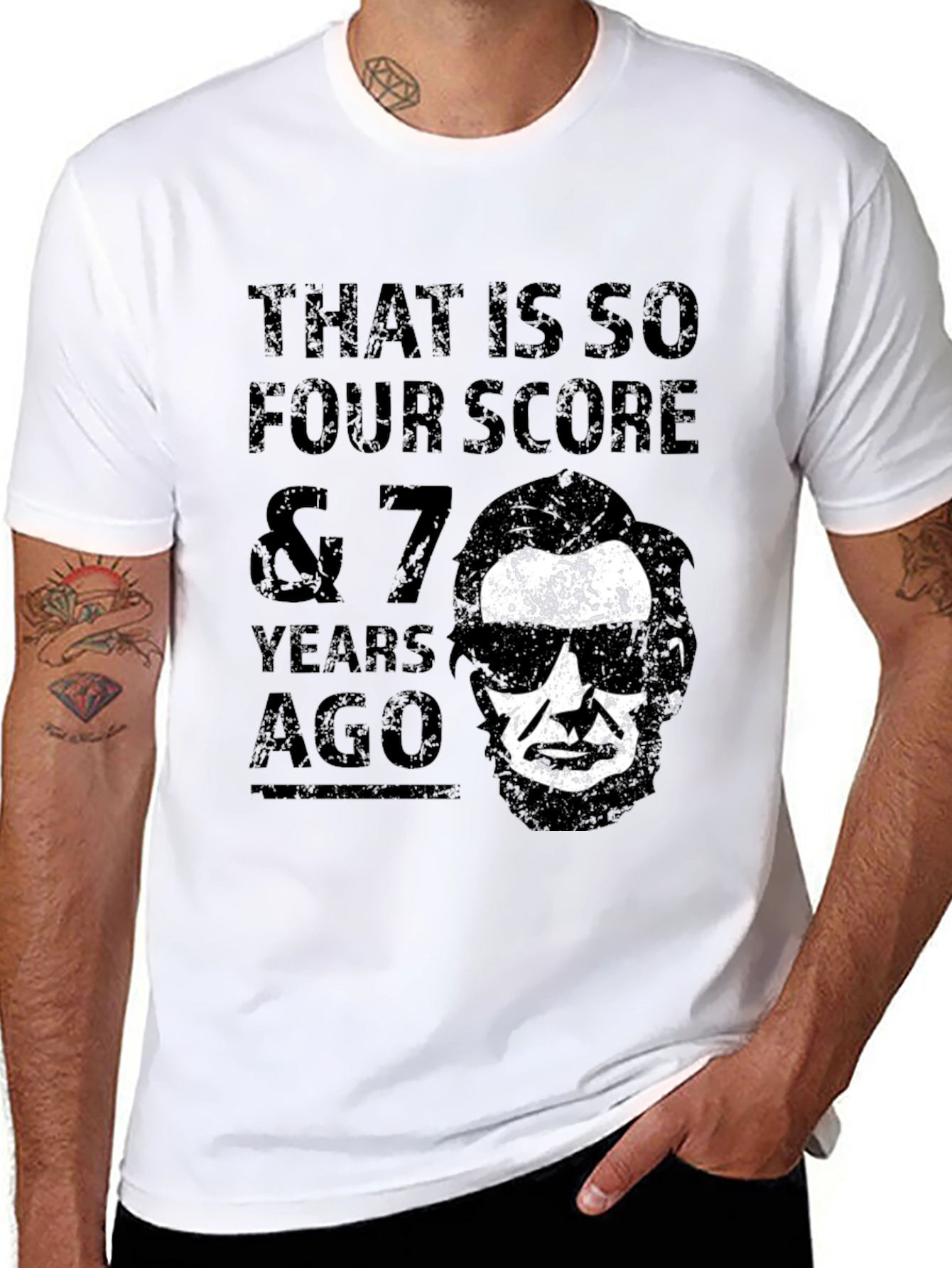 Abraham Lincoln Four Score T-Shirt