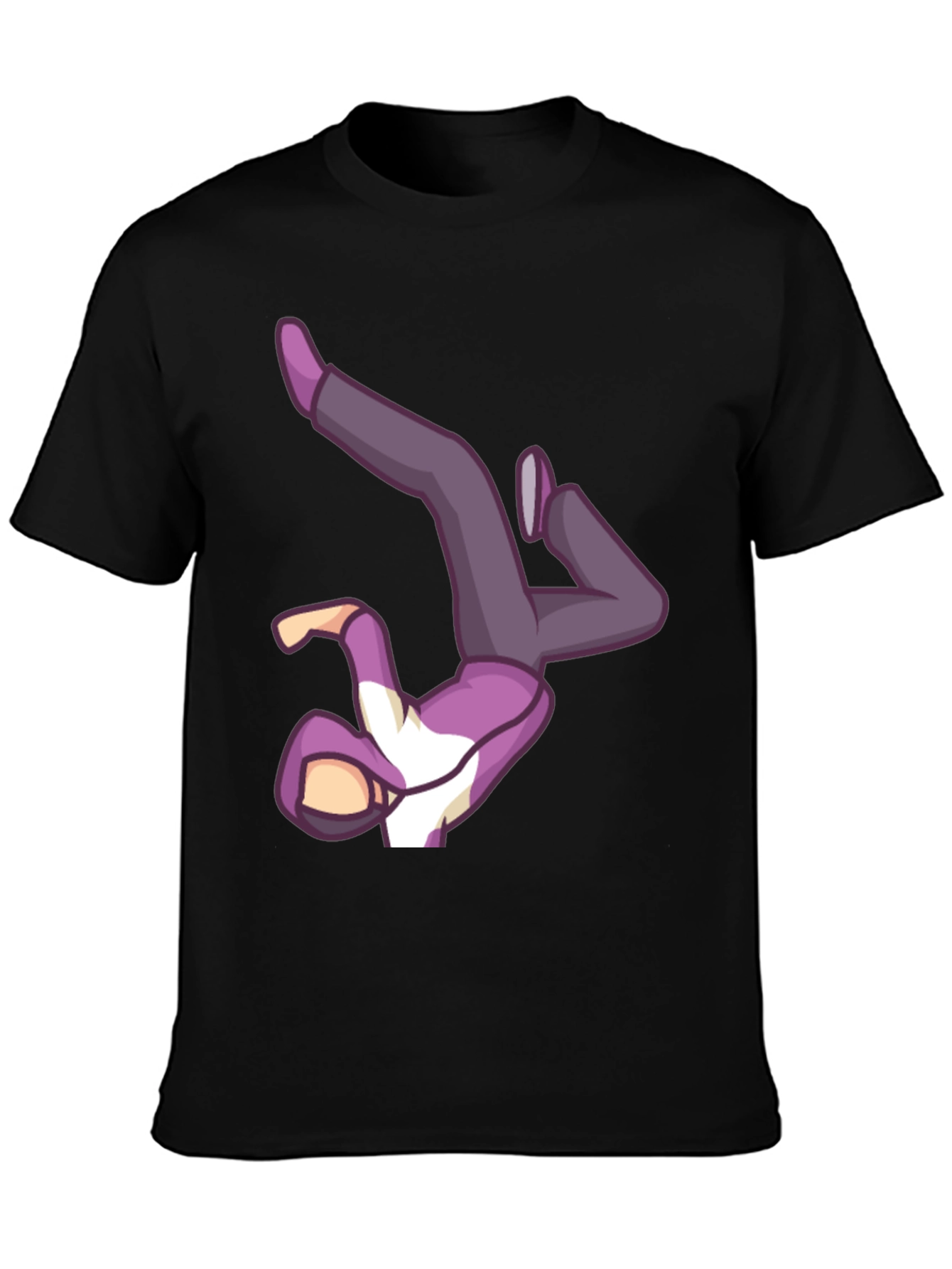 Cool Breakdancer Graphic T-Shirt