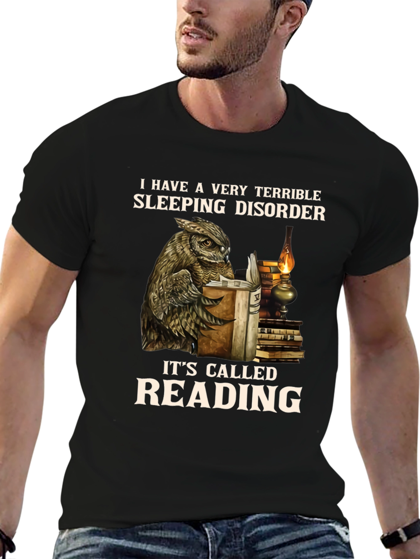 Funny Reading Disorder Owl T-Shirt