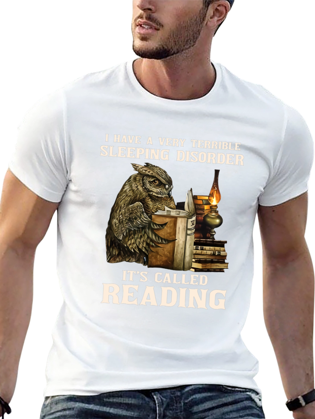 Funny Reading Disorder Owl T-Shirt