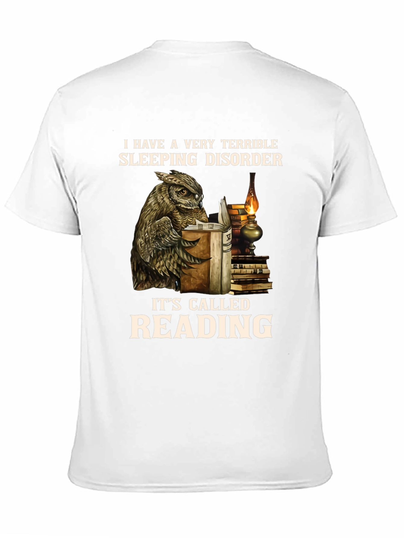Funny Reading Disorder Owl T-Shirt
