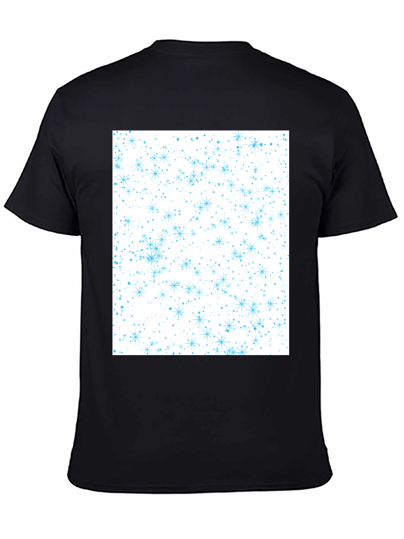 Starry Sky Tee - Black Cotton Blend