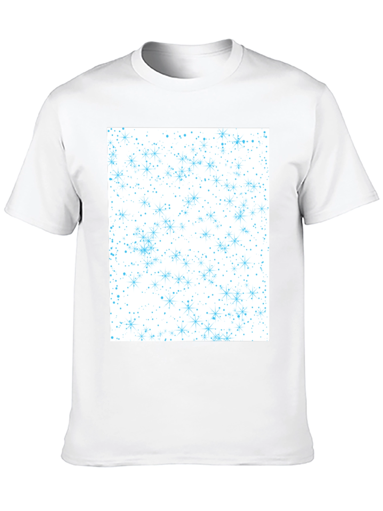 Starry Sky Tee - Black Cotton Blend
