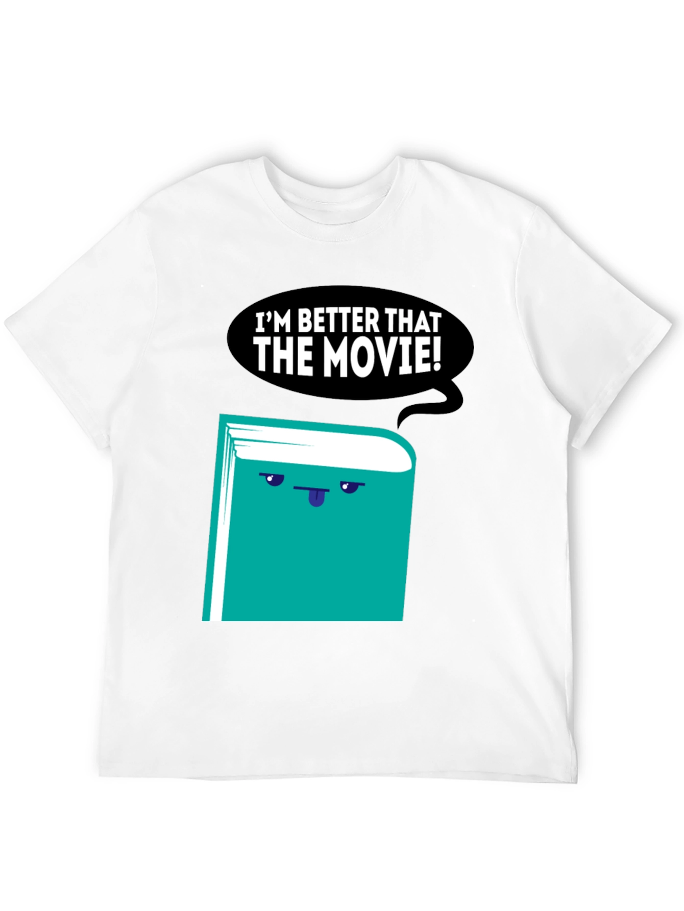 Book vs Movie T-Shirt - Funny Reader Graphic Tee