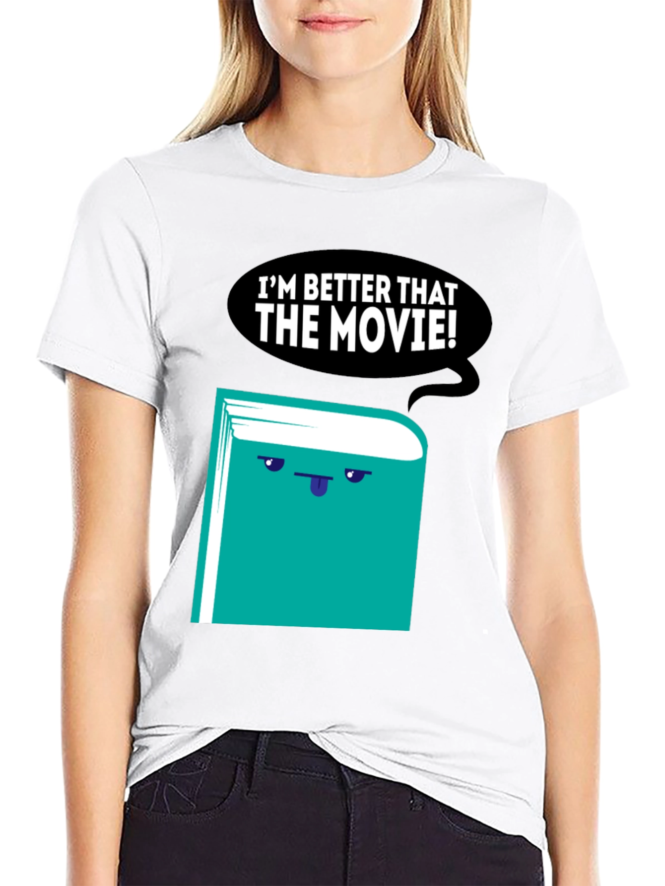 Book vs Movie T-Shirt - Funny Reader Graphic Tee