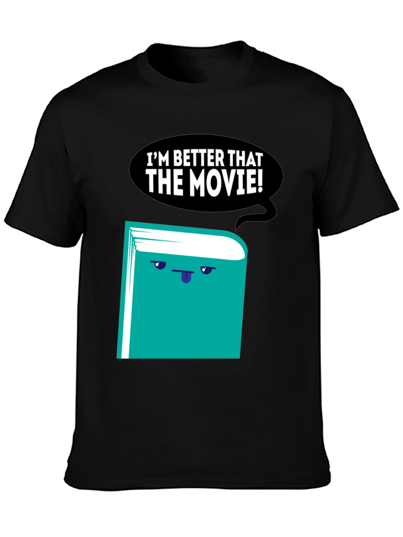 Book vs Movie T-Shirt - Funny Reader Graphic Tee