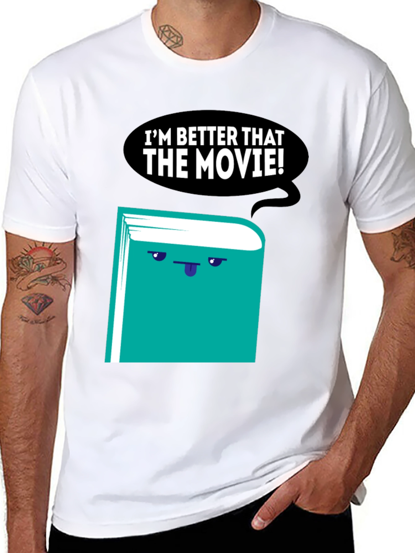 Book vs Movie T-Shirt - Funny Reader Graphic Tee